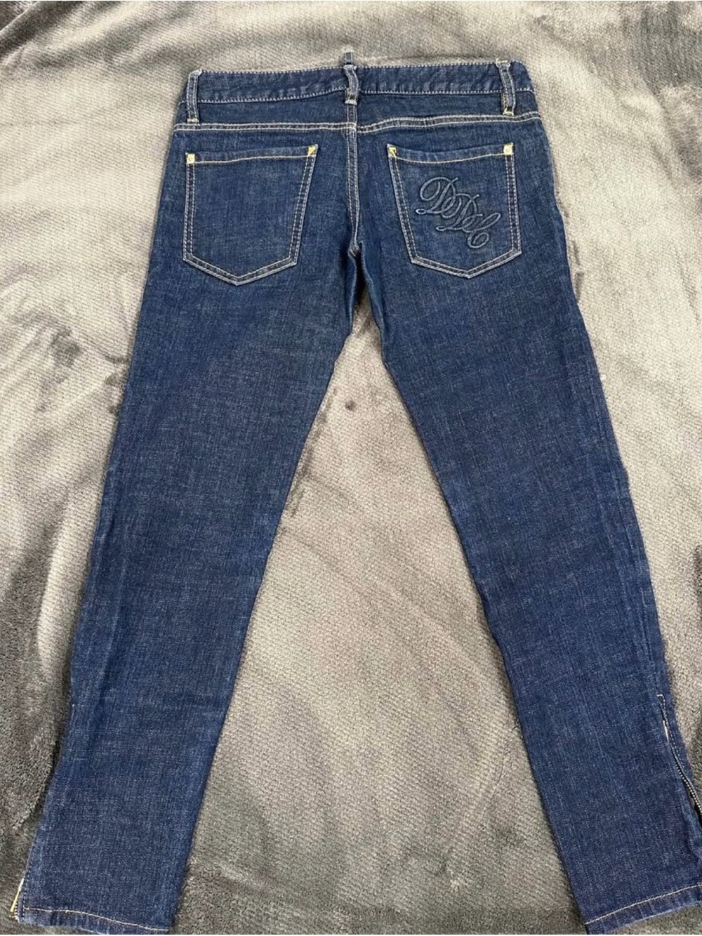 DSQUARED Dark Blue Women’s Skinny Jeans - Picture 4 of 4